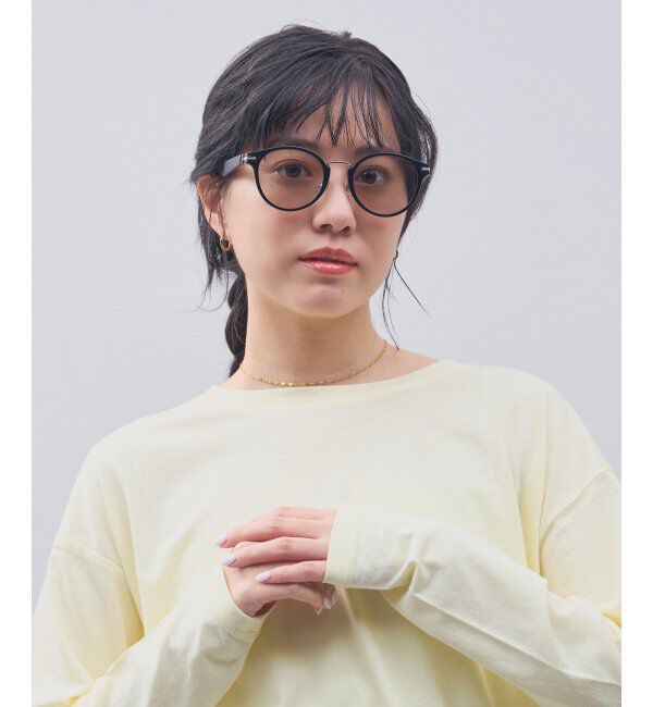  「SUNCUTGlasses/UV100%CUT サングラス レザー調 ラバーテンプル 紫外線対策 UV対策 UVカット ズレ落ち防止」|サングラス|