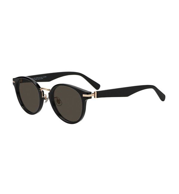 「SUNCUTGlasses/UV100%CUT サングラス レザー調 ラバーテンプル 紫外線対策 UV対策 UVカット ズレ落ち防止」|サングラス|