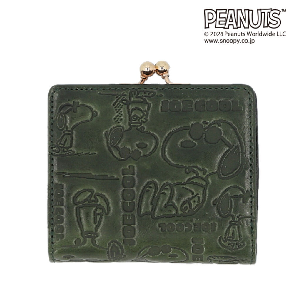 BACKYARD FAMILY「vintage peanuts 二つ折り財布 ミニ 通販 財布 お財布 おさいふ ウォレット」|財布|グリーン1