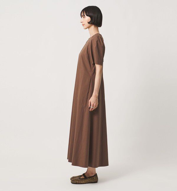 UNITED ARROWS「パフスリーブ フレアワンピース ‐ウォッシャブル‐」|ワンピース|