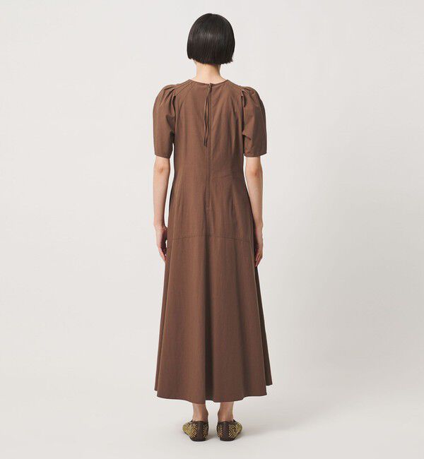 UNITED ARROWS「パフスリーブ フレアワンピース ‐ウォッシャブル‐」|ワンピース|