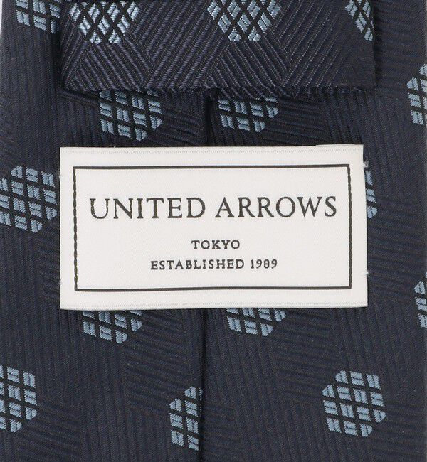 UNITED ARROWS「ネイビー スクエア コモン ネクタイ」|ネクタイ・蝶ネクタイ|