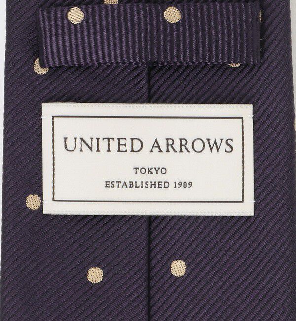 UNITED ARROWS「カラー ドット ネクタイ」|ネクタイ・蝶ネクタイ|