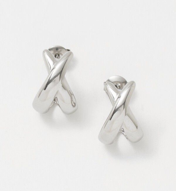UNITED ARROWS green label relaxing「クロスモチーフ ピアス」|ピアス|SILVER