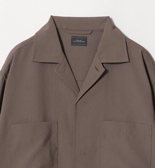 UNITED ARROWS green label relaxing「SHIELDRY フライフロント 長袖 オープンカラー シャツ -伸縮性・UVカット・遮熱-」|シャツ・ブラウス|