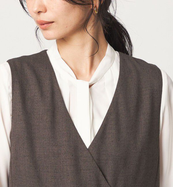 UNITED ARROWS green label relaxing「ネップツイル ジャンパースカート マシンウォッシャブル」|ジャンパースカート|