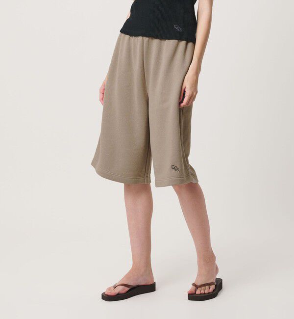 California General Store「＜CGS.＞スウェット ハーフ ショーツ ウィメンズ」|その他|BEIGE