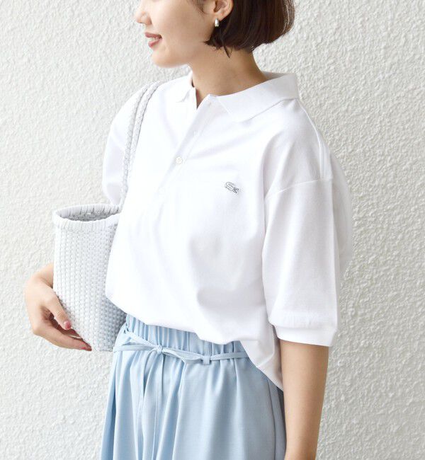 SHIPS for women「【SHIPS別注】LACOSTE:〈洗濯機可能〉ポロシャツ」|ポロシャツ|
