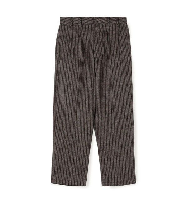 TOMORROWLAND BUYING WEAR「Salvatore Piccolo コットンストライプ 1プリーツスラックス」|スラックス|18 グレー系