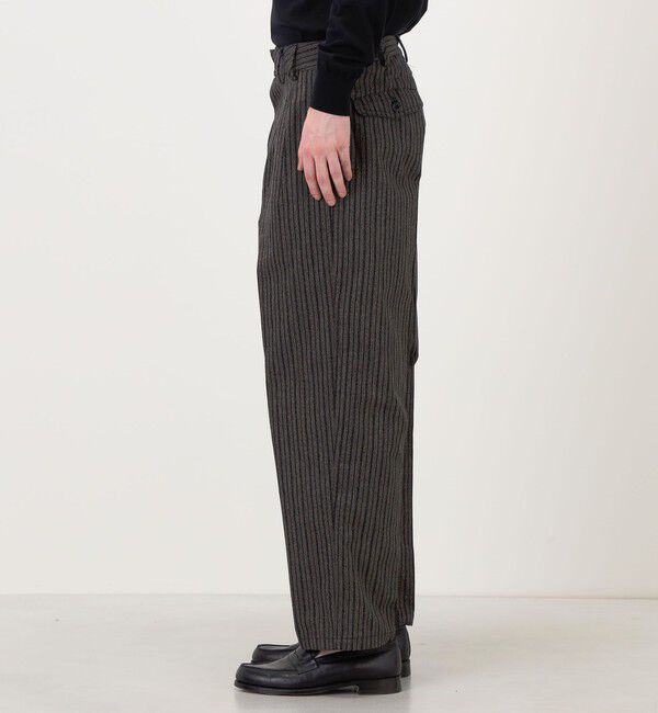 TOMORROWLAND BUYING WEAR「Salvatore Piccolo コットンストライプ 1プリーツスラックス」|スラックス|