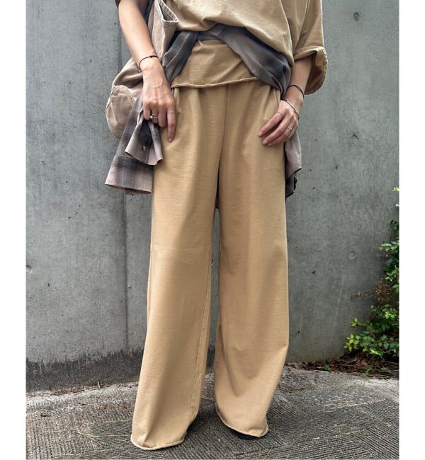 Plage「twist jersey パンツ」|その他|ベージュ