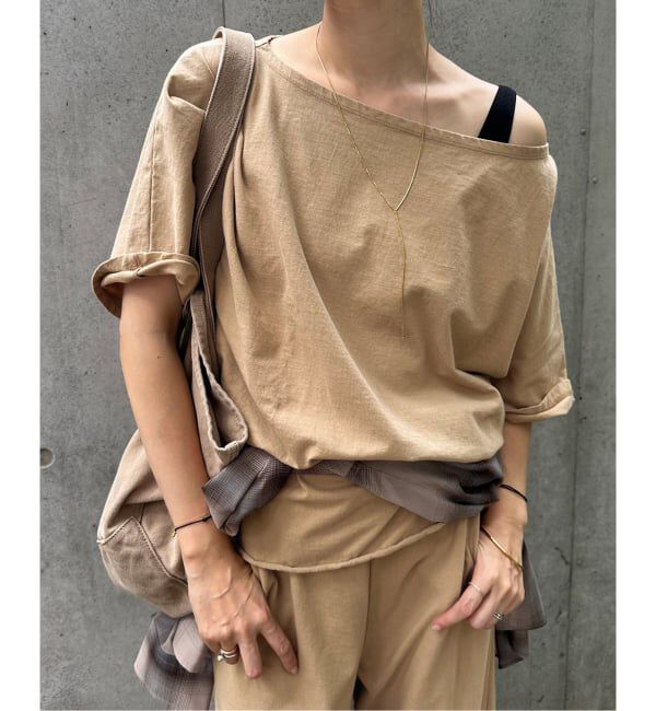 Plage「twist jersey Tシャツ」|Tシャツ・カットソー|