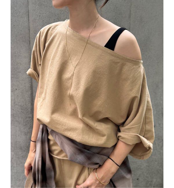 Plage「twist jersey Tシャツ」|Tシャツ・カットソー|