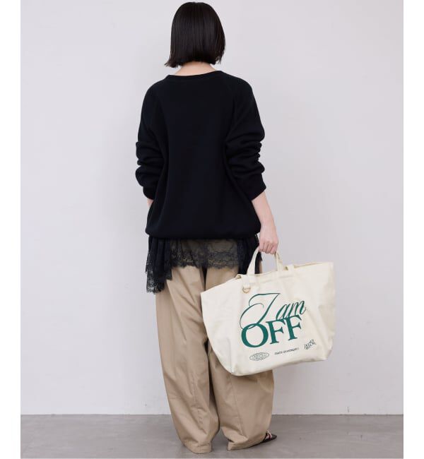 SLOBE IENA「《追加4》レースコンビカットソー」|Tシャツ・カットソー|