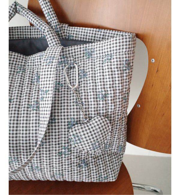 SLOBE IENA「《WEB限定/追加》Margaux Dereume &times; SLOBE キルティングトートバッグ」|トートバッグ|