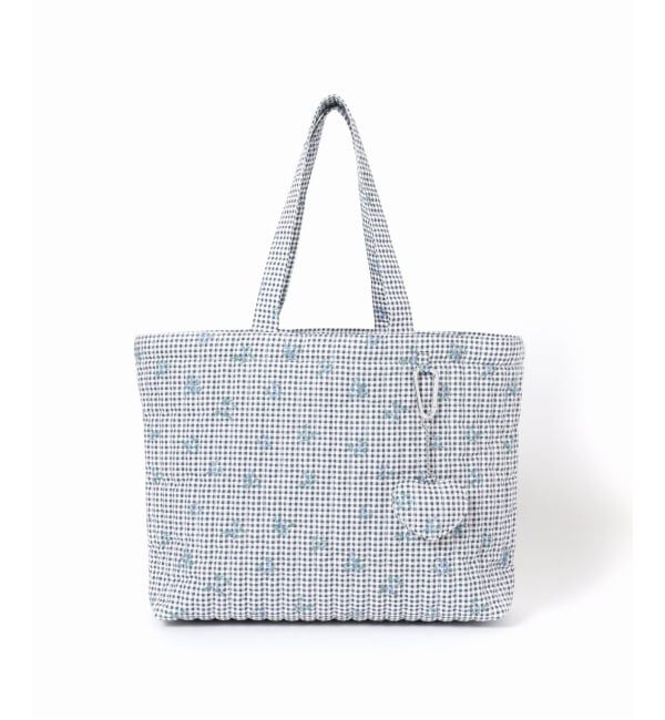 SLOBE IENA「《WEB限定/追加》Margaux Dereume &times; SLOBE キルティングトートバッグ」|トートバッグ|