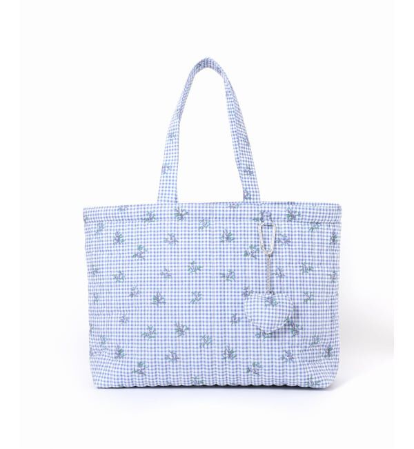 SLOBE IENA「《WEB限定/追加》Margaux Dereume &times; SLOBE キルティングトートバッグ」|トートバッグ|