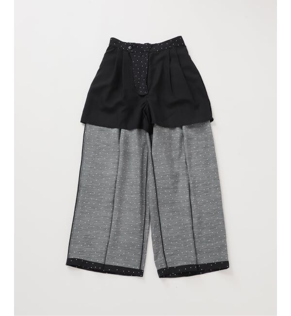 JOURNAL STANDARD「ドットプリントワイドパンツ」|その他|