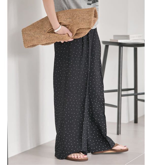 JOURNAL STANDARD「ドットプリントワイドパンツ」|その他|