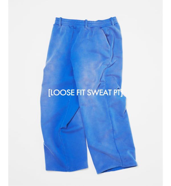 JOURNAL STANDARD「ルーズ フィット フェード スウェット パンツ」|その他|ブルー