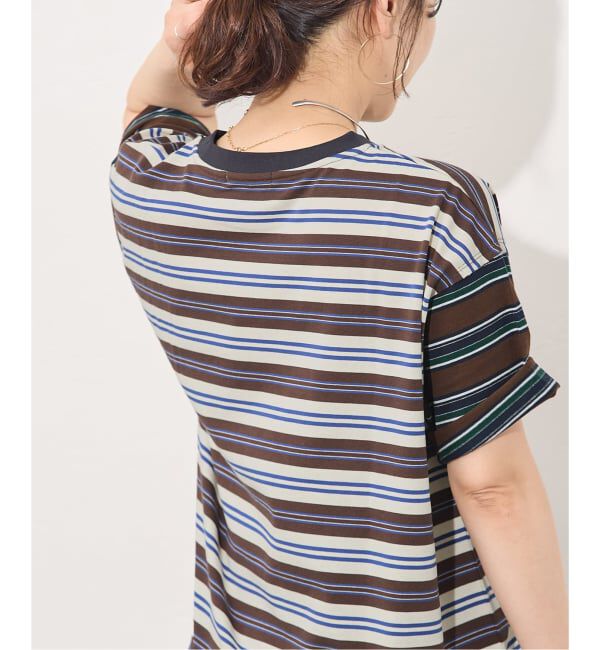 JOURNAL STANDARD「クレイジーボーダーTEE」|Tシャツ・カットソー|