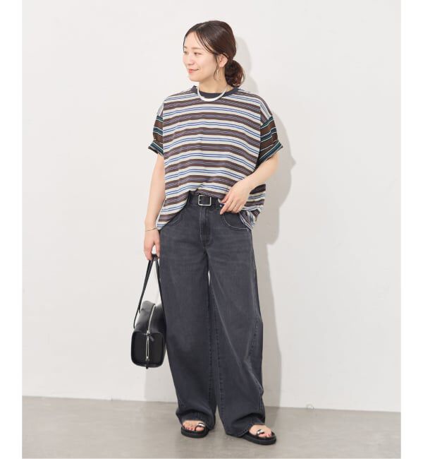 JOURNAL STANDARD「クレイジーボーダーTEE」|Tシャツ・カットソー|
