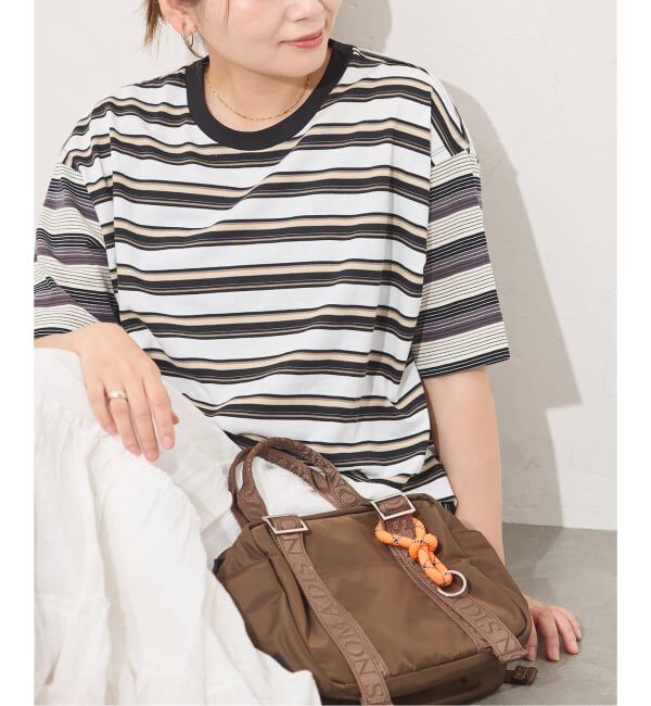 JOURNAL STANDARD「クレイジーボーダーTEE」|Tシャツ・カットソー|