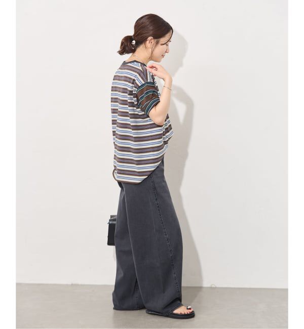 JOURNAL STANDARD「クレイジーボーダーTEE」|Tシャツ・カットソー|