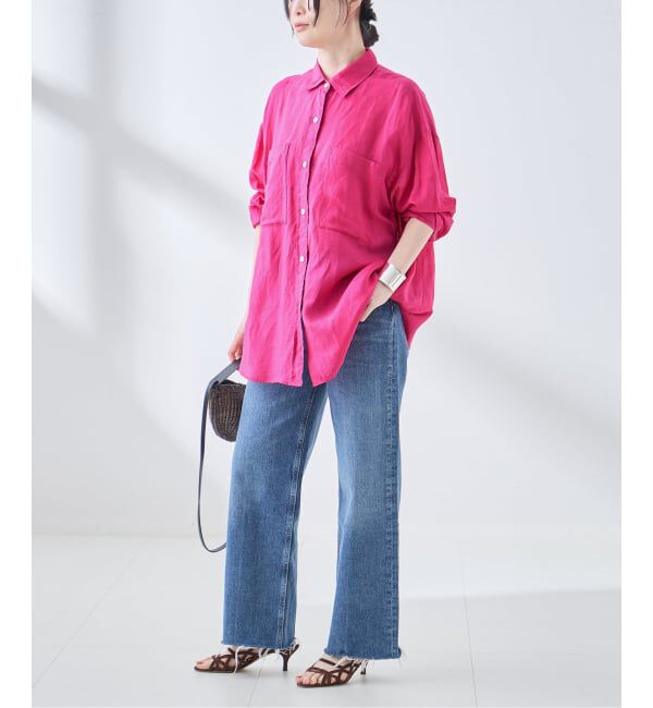 journal standard L'essage「リネンビエラ2WAYシャツ」|シャツ・ブラウス|