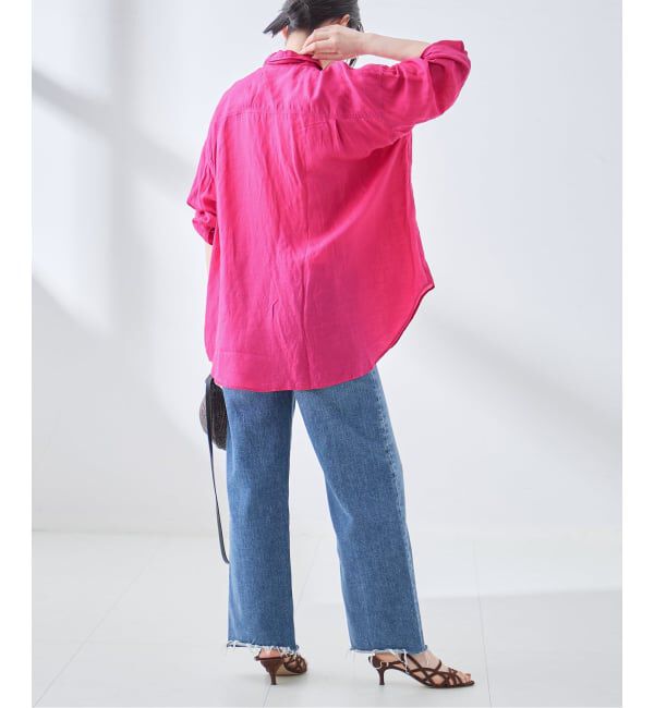 journal standard L'essage「リネンビエラ2WAYシャツ」|シャツ・ブラウス|