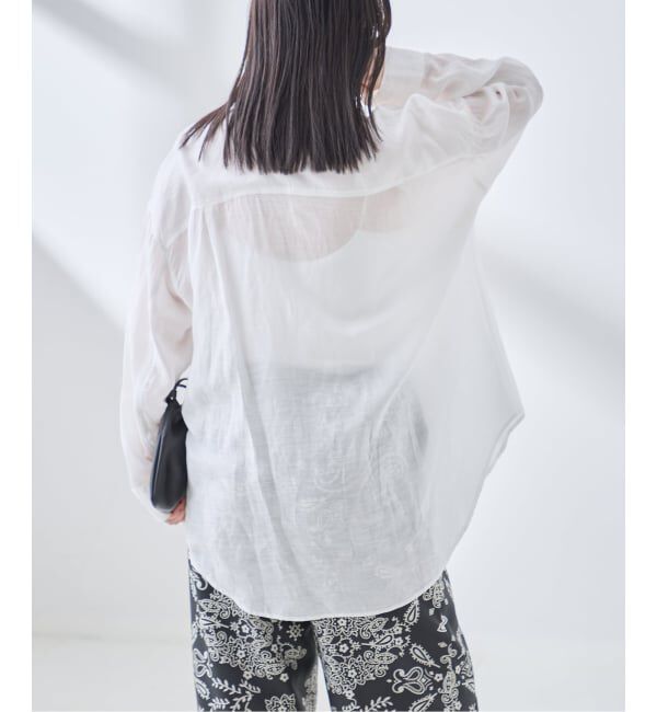 journal standard L'essage「リネンビエラ2WAYシャツ」|シャツ・ブラウス|