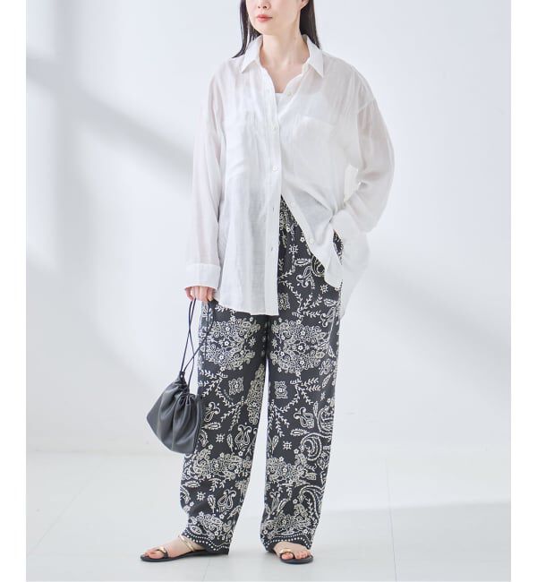 journal standard L'essage「リネンビエラ2WAYシャツ」|シャツ・ブラウス|
