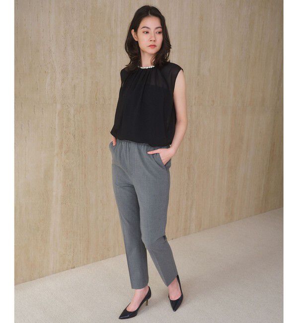 BEIGE,「ZEPHYR / イージーテーパードパンツ」|その他|Top Gray