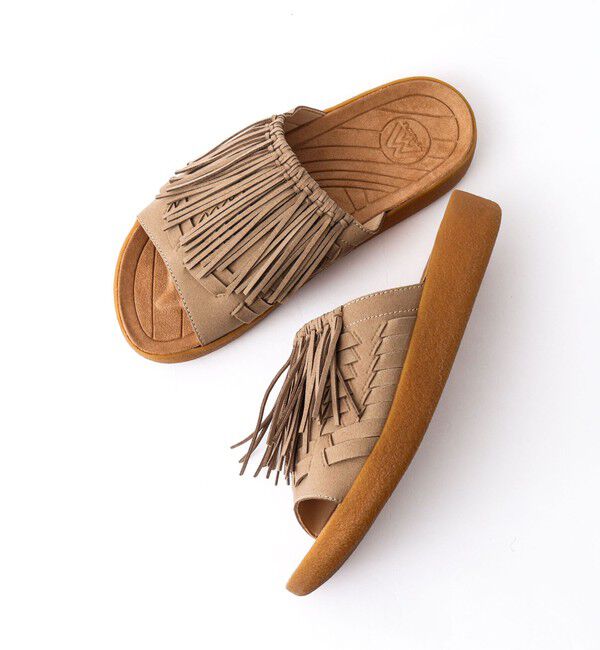 NOLLEY'S goodman「【MALIBU SANDALS/マリブサンダルズ】THUNDERBIRD THATCH SLIDE」|サンダル|ベージュ