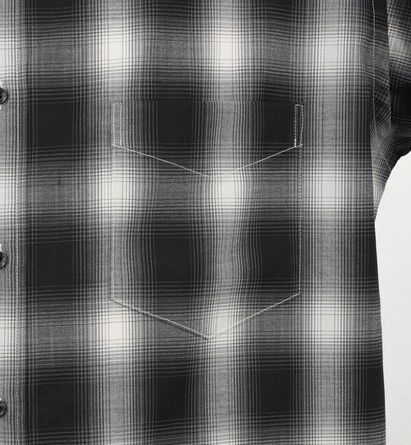 NOLLEY'S goodman「ウール オンブレチェック レギュラーシャツ 26AW」|シャツ・ブラウス|