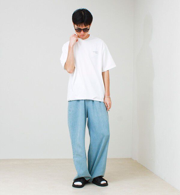 GLOSTER「【速乾性・ストレッチ性・抗ピリング性・耐洗濯性】水陸両用GOODNESS クルーネックTシャツ」|Tシャツ・カットソー|