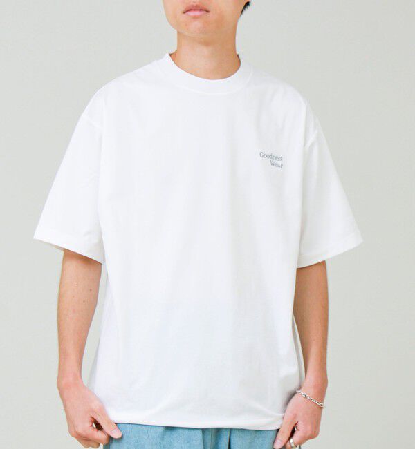 GLOSTER「【速乾性・ストレッチ性・抗ピリング性・耐洗濯性】水陸両用GOODNESS クルーネックTシャツ」|Tシャツ・カットソー|