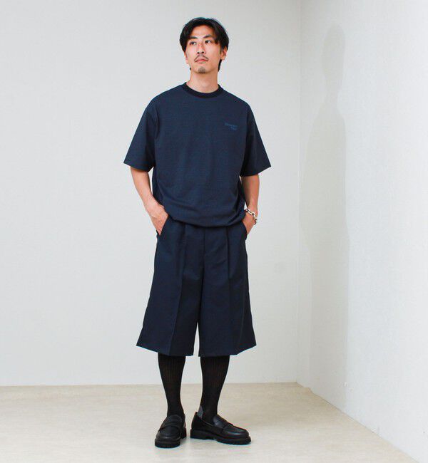 GLOSTER「【速乾性・ストレッチ性・抗ピリング性・耐洗濯性】水陸両用GOODNESS クルーネックTシャツ」|Tシャツ・カットソー|