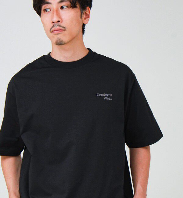 GLOSTER「【速乾性・ストレッチ性・抗ピリング性・耐洗濯性】水陸両用GOODNESS クルーネックTシャツ」|Tシャツ・カットソー|