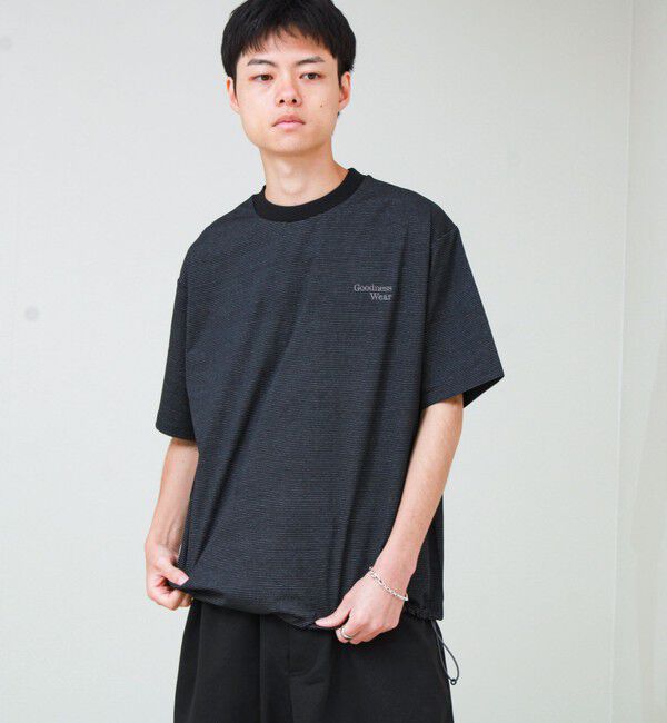 GLOSTER「【速乾性・ストレッチ性・抗ピリング性・耐洗濯性】水陸両用GOODNESS クルーネックTシャツ」|Tシャツ・カットソー|