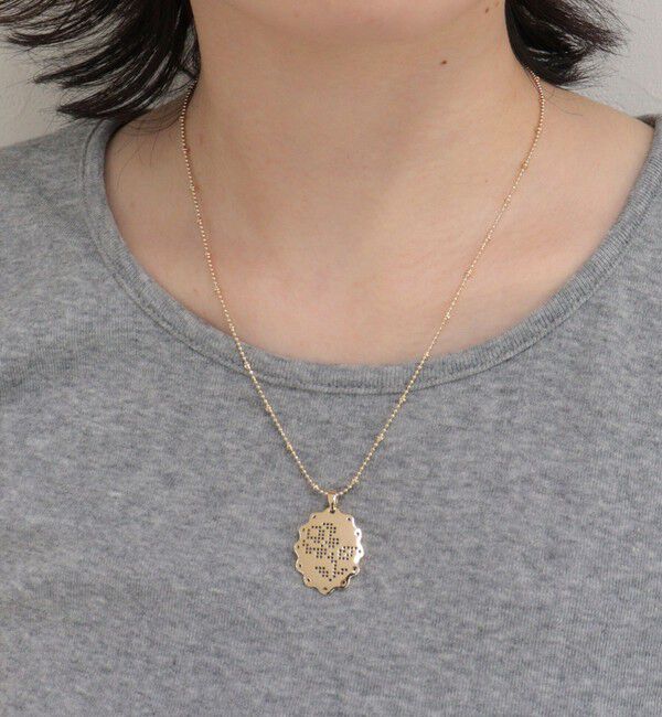 fredy emue「刺繍モチーフトップネックレス」|ネックレス|