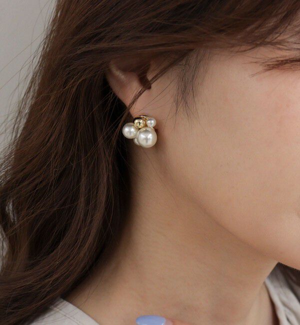 fredy emue「パールブーケピアス」|ピアス|
