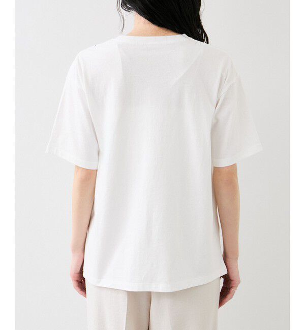 VIS「トロンプルイユプリントTシャツ」|Tシャツ・カットソー|
