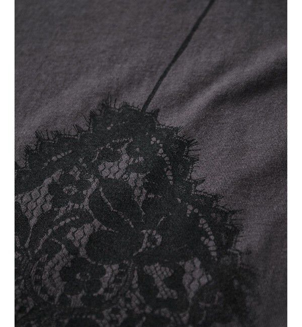 VIS「トロンプルイユプリントTシャツ」|Tシャツ・カットソー|