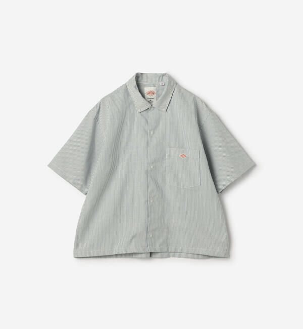 DANTON「DANTON | ポリオックスフォード 半袖ボタンダウンシャツ WOMEN」|シャツ・ブラウス|