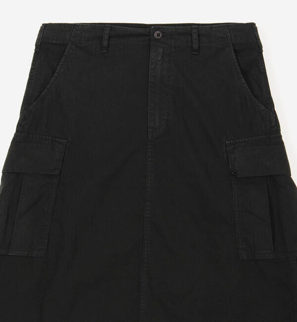  「orSlow | 〈別注〉ARMY SKIRT BLACK WOMEN」|スカート|