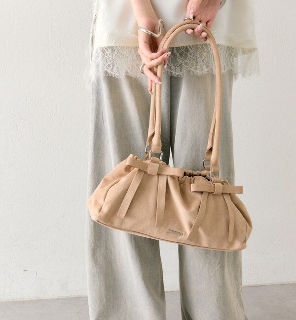  「リボンギャザーBAG」|トートバッグ|
