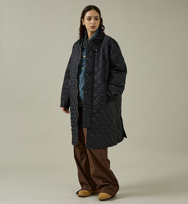 ABAHOUSE「【Barbour / バブアー】EXMOOR / エクスモア キルティング ステ」|ステンカラーコート|
