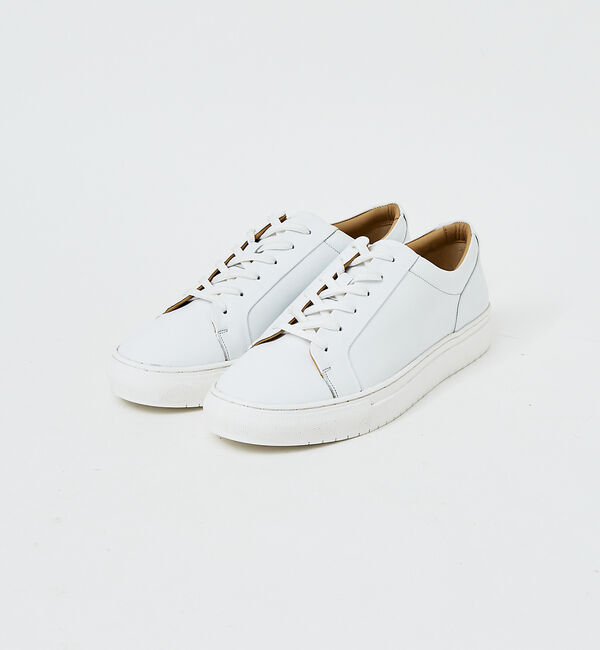 alfredoBANNISTER「【SHOO IN SHOE】究極のベーシック オールレザースニーカー」|スニーカー|
