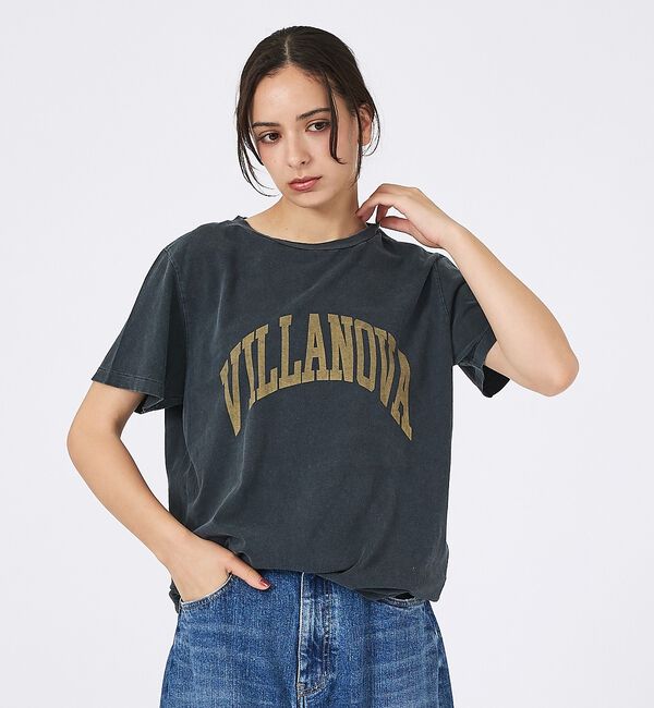 Rouge vif「【REMI RELIEF / レミレリーフ】SP加工/ロゴT/VILLANOVA」|Tシャツ・カットソー|